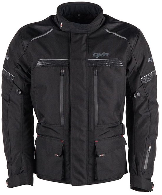 Veste moto ROADTRIP Homme 4 saisons Zwart S Homologuée CE par MOTOBLOUZ
