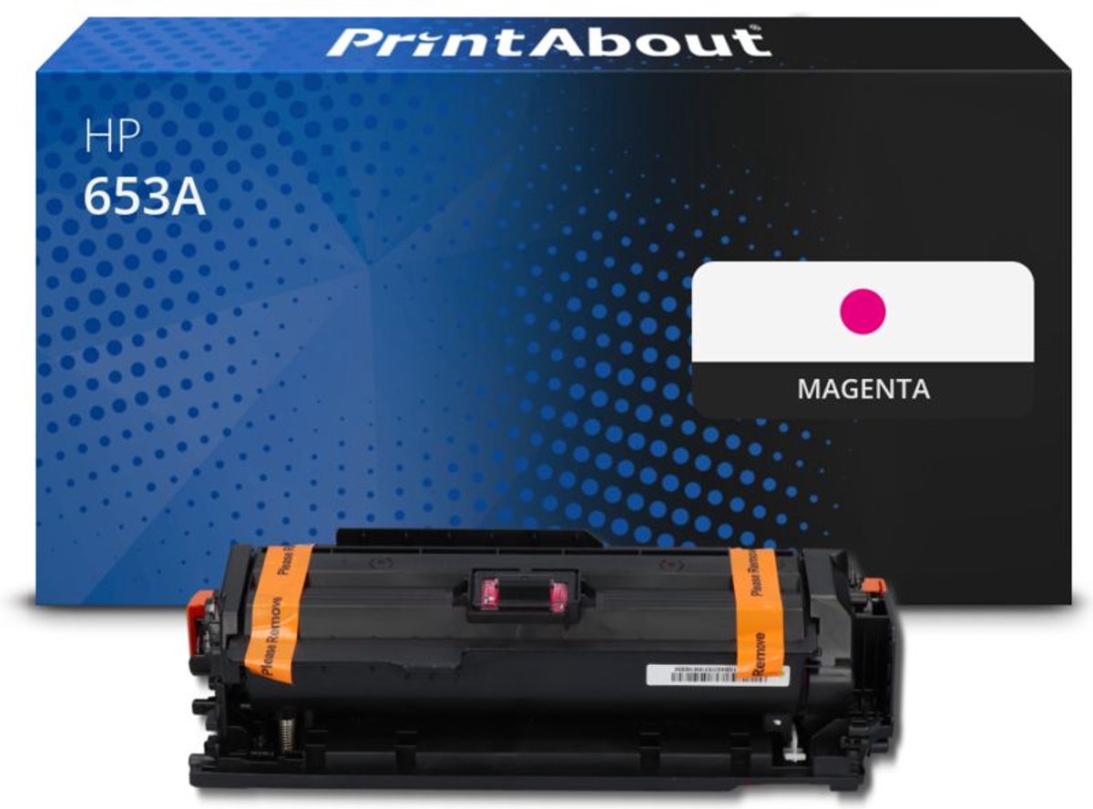 PrintAbout Huismerk HP 653A (CF323A) Toner Magenta