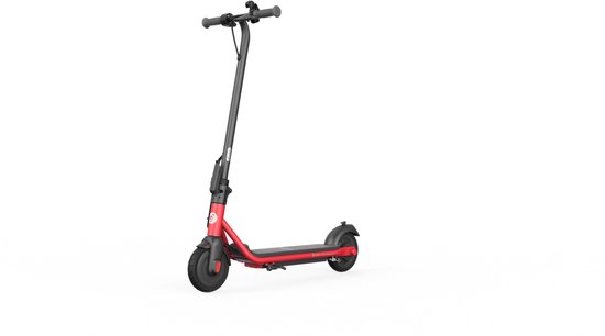Ninebot eKickScooter ZING C15E Powered by Segway - Actieradius: 20km - Snelheid: 16km/h - Vanaf 10 jaar - Stoer ontwerp met rode accenten - Officieel Benelux model