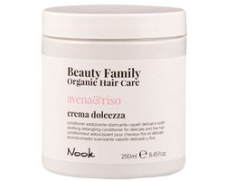 Nook Beauty Family Organic Hair Care Avena&Riso Crema Dolcezza 250ml