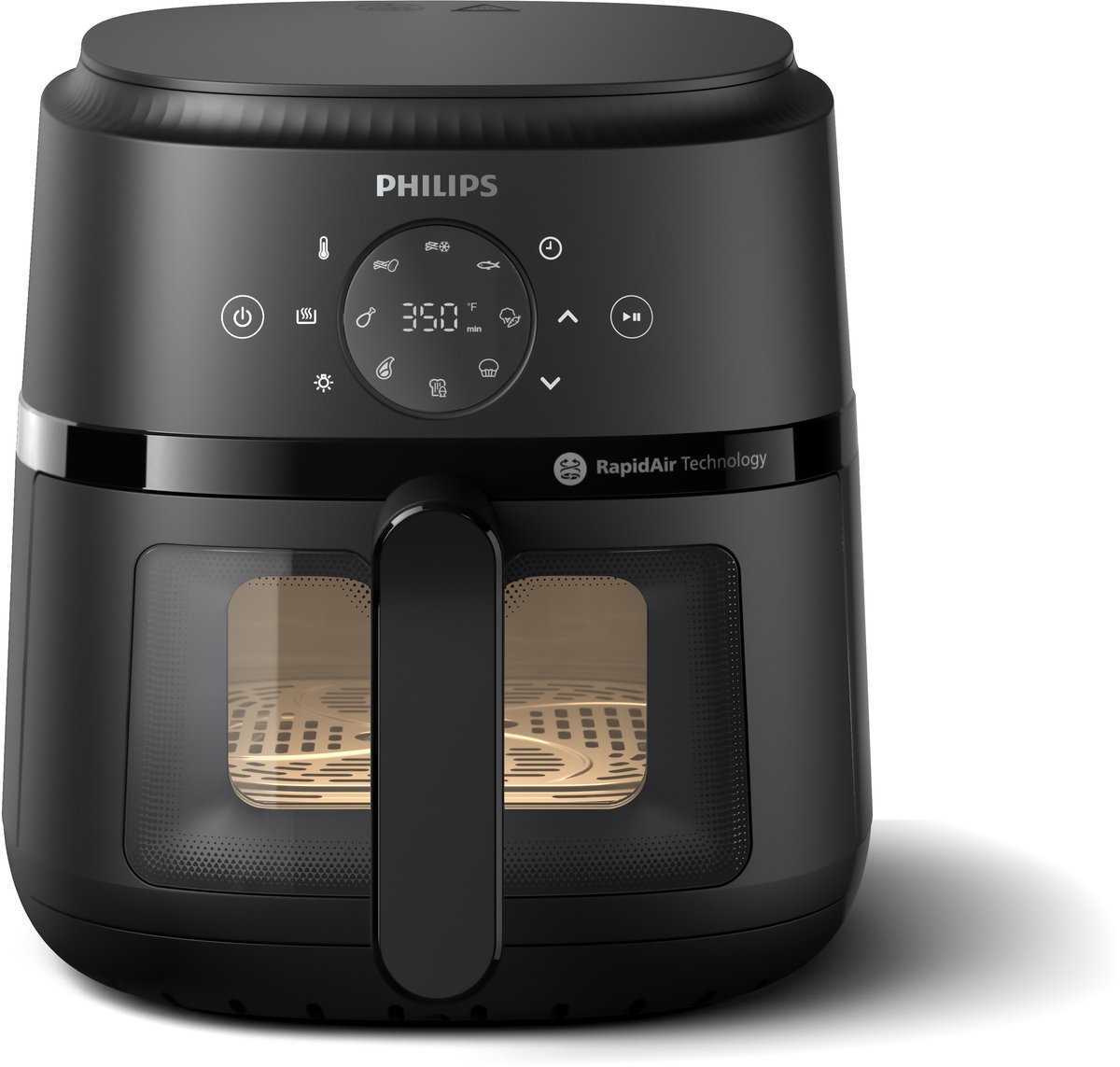 Philips 2000 Series Airfryer - NA220/00 - Kijkvenster - RapidAir - 4.2L - Tot...