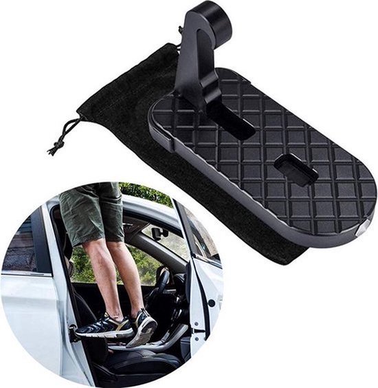 Knaak Dakkoffer Opstap Auto - Antislip & Antikras - Max. 100 kg - Veiligheidshamer - Universeel
