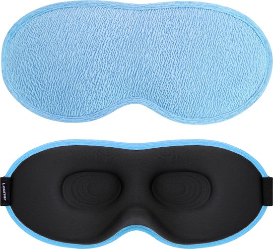 MASQUE NOIR NUIT,de Sommeil 3D Avec Les Yeux Bandés,pour Les Yeux Endormis,couverture Légère