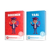 Rekenen en taal groep 3 oefenbundel - Ter voorbereiding op de eindtoetsen - Woordenschat - Begrijpend Lezen - Spelling - Grammatica - Getallen en Bewerkingen - Meten en Meetkunde - Vermenigvuldigen - Breuken - Basisschooldocent.nl