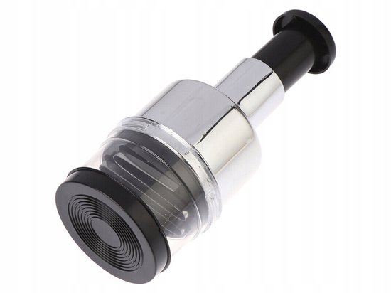 Handmatige groentehakker - Eenvoudig en snel voedsel hakken - Multifunctionele en moeiteloze voedsel hakmolen met 6 messen - Multihakker - blender - mixer - hakmolen - hakmolen - uiensnijder - chopper - 63201 van aayan — afbeelding 2