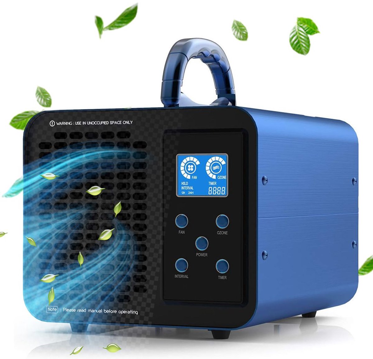 ApexArte® Ozon Generator - Ozon Apparaat - Ozongenerator - Luchtreiniger - Lucht Verschone