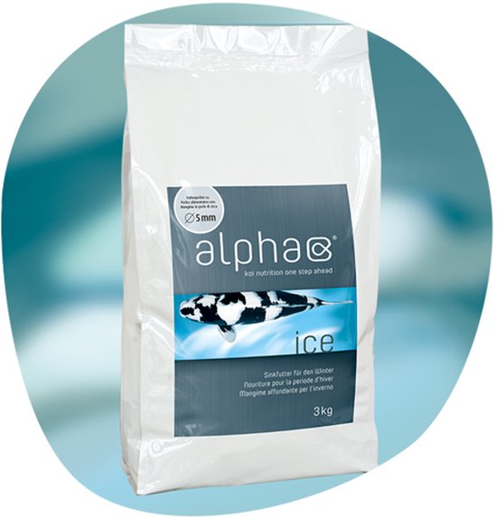 ALPHA ICE - 3kg - 5mm - Zinkend Koivoer - Winter - Gezonde Vissen | bol