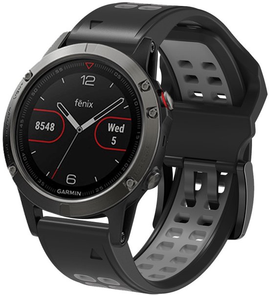 20mm glad siliconen bandje: Gentle blue - Vivoactive 5