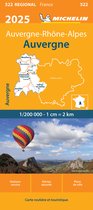 Regionale kaarten Michelin - Michelin 522 Auvergne 2025
