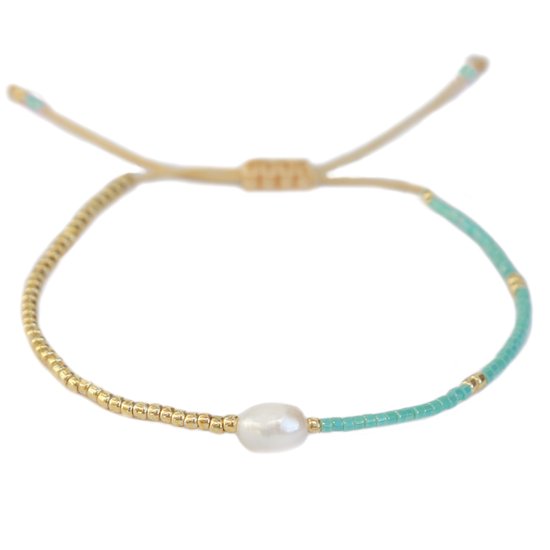 Bracelet miyuki perle turquoise