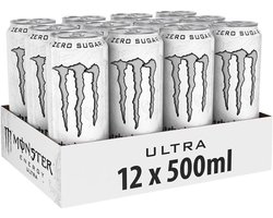 Monster Energy Ultra Zero White - 24 x 500ml