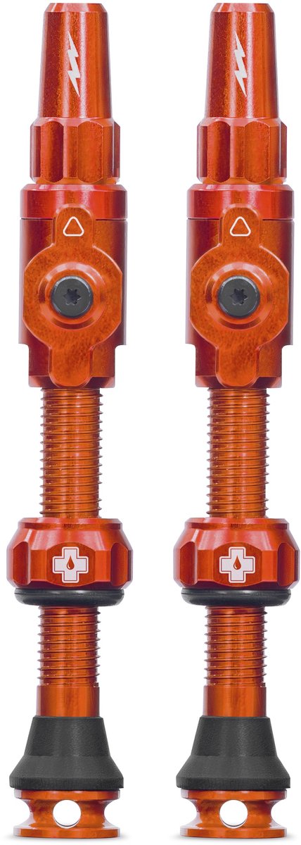 Muc Off Big Bore Lite Tubeless Kleppen Oranje 40 mm