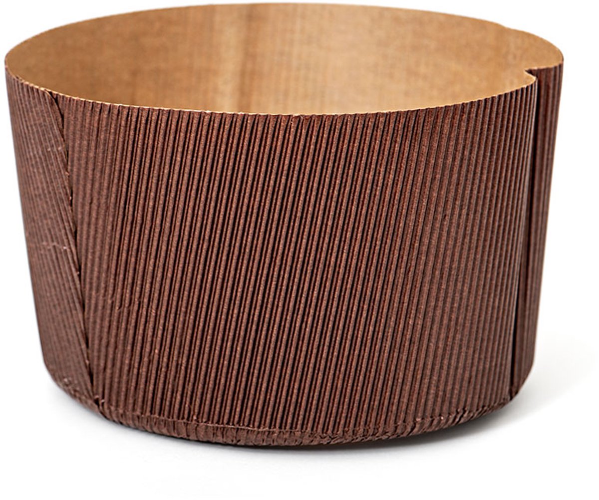 Decora 0320160, Briochevorm, Rond, 1 kg, 200 °C, Bruin, Papier