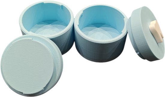 Herinneringsdoosjes voor Eerste Tandjes & Haarlokje - Babyblauw van Kerkmann — afbeelding 2