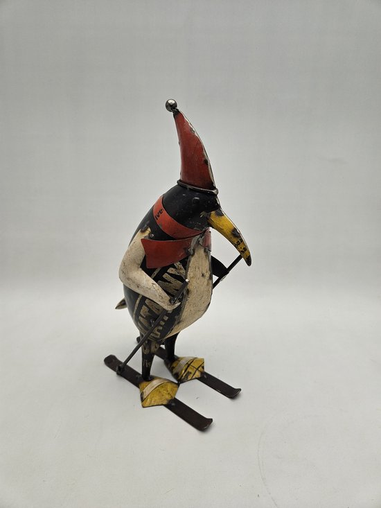 Vrolijke pinguïns van gerecycled materiaal