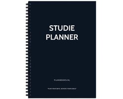 Omslag van Planbooks - Studieplanner - Schoolplanner - Huiswerkplanner - Studenten planner - A5