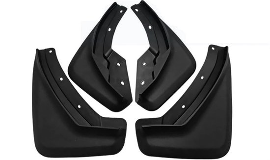 Spatborden Set Geen Boren Spatlappen Set Voor Volvo XC40 (2018-2026) - 4 Stuks, Geen Boren Nodig, Semi-Stijf ABS Spatborden Set Van 4