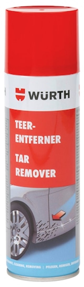 Wurth - Teerverwijderaar - Teerverwijderaar Inhoud 300 ml - Gevaar H222, H229, H315, H319, H336, H372, H411, H225, H304, H226, H066, H280 P210, P211, P251, P260, P273, P391, P410 + P412