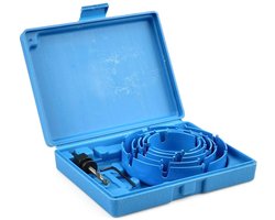 GEKO Set van 5 widia gatenzagen voor hout - 64-127 mm - Herbruikbaar en duurzaam