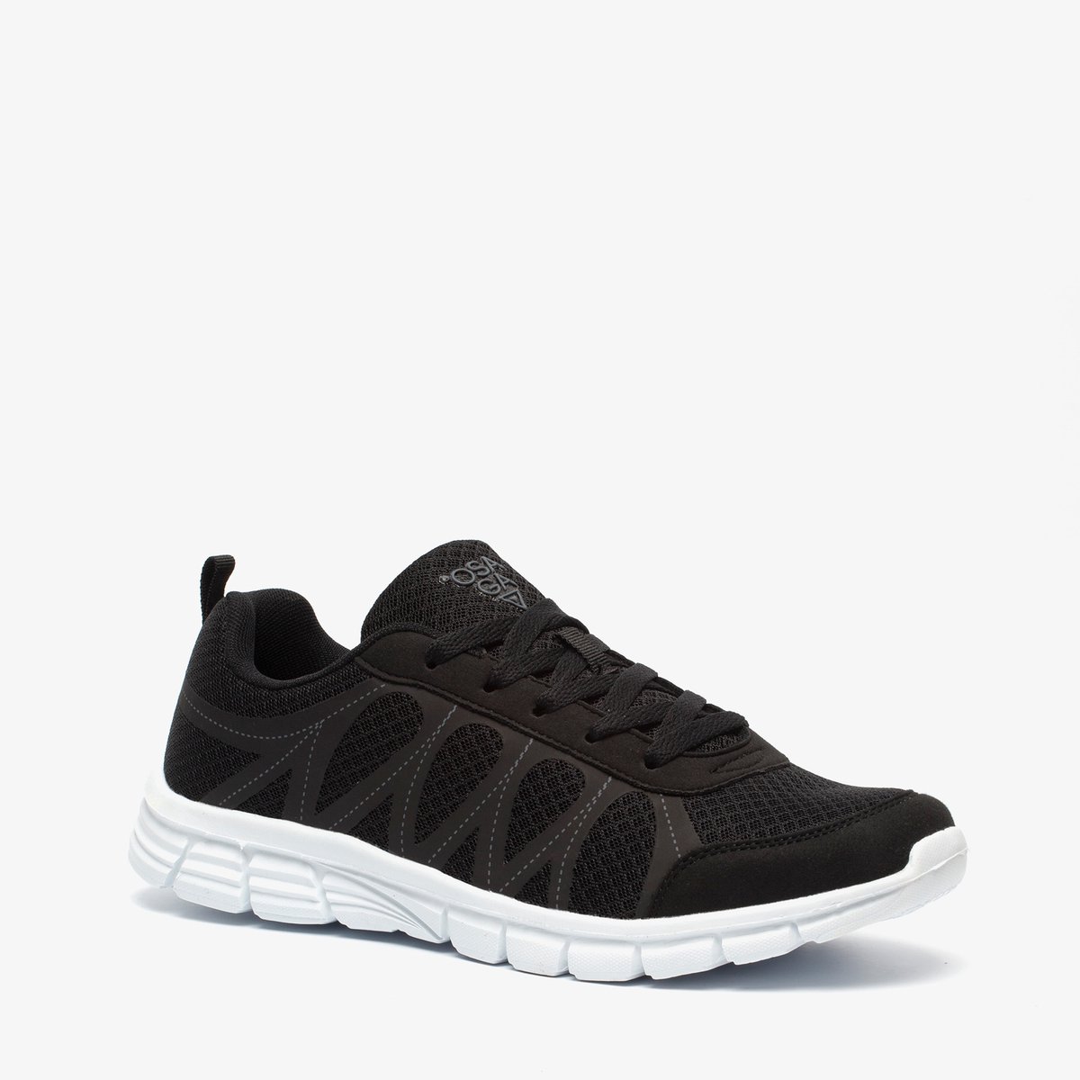 Osaga Sharp heren hardloopschoenen zwart