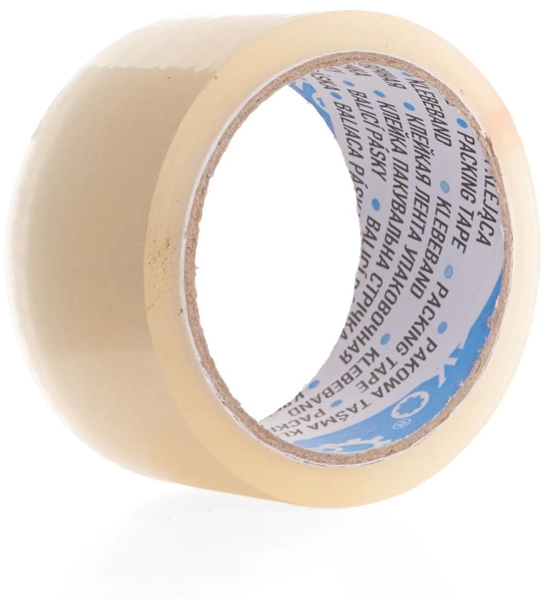 GEKO Transparante verpakkingstape - elastisch, kleverig, vochtbestendig - 48mm x 50m - 6 stuks