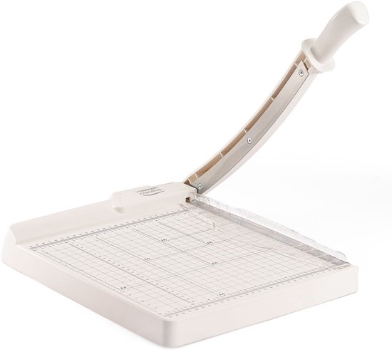 Vaessen Creative Coupe-papier guillotine 30cm Blanc cassé