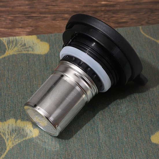 Allecto Plus - Geïsoleerde Waterketel Met Vintage Bloemenpatroon 1000 Ml Rvs Theeketel Theepot Met Thermoskanning