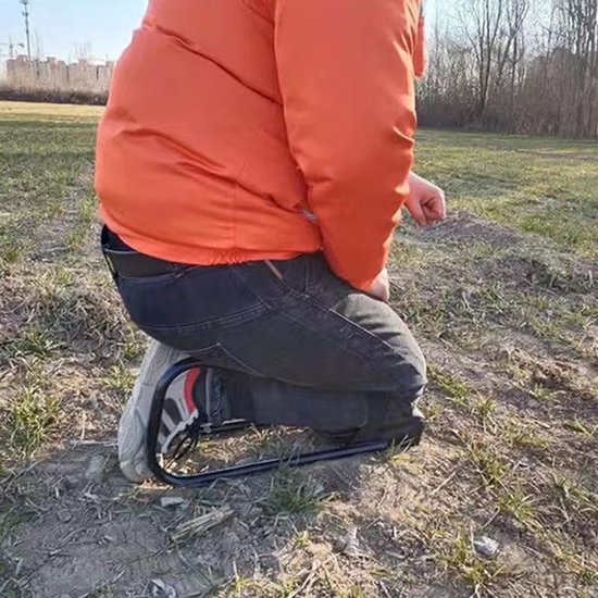 Kniestoel voor tuinieren, ergonomische kniebescherming en enkelsteun, knieën en zitting beschermen je knieën en voorkomen gevoelloosheid in je benen Kniestoel voor tuinieren, ergonomische kniebescherming en enkelsteun, knieën en zitting beschermen je knieën en voorkomen gevoelloosheid in je benen