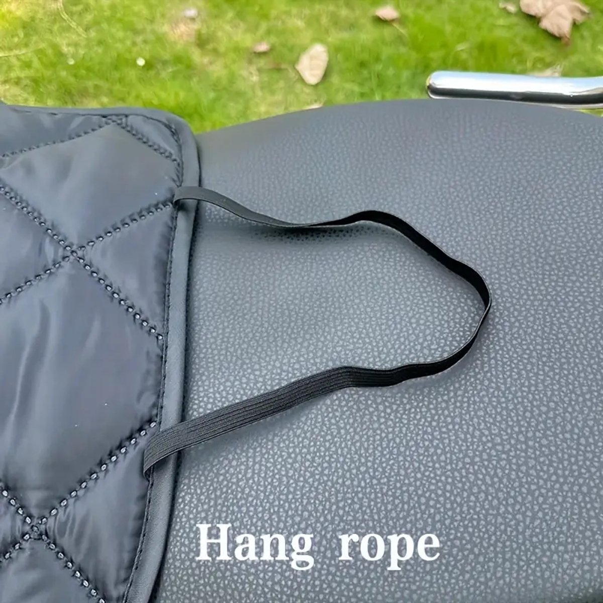 Ultiluxe® Beenkleed - Zwart - Universeel beenbeschermer - Waterbestendig - Winddicht - Winter deken voor brommer/scooter/scootmobiel - Tegen regen, wind, kou, sneeuw - Regenbescherming - Waterdicht - Met binnenvak – foto 5