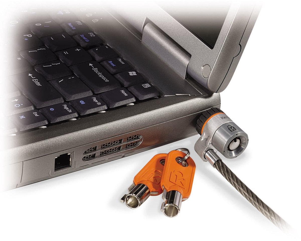 Kensington Microsaver Slot Met Sleutel - Sterke Staalkabel