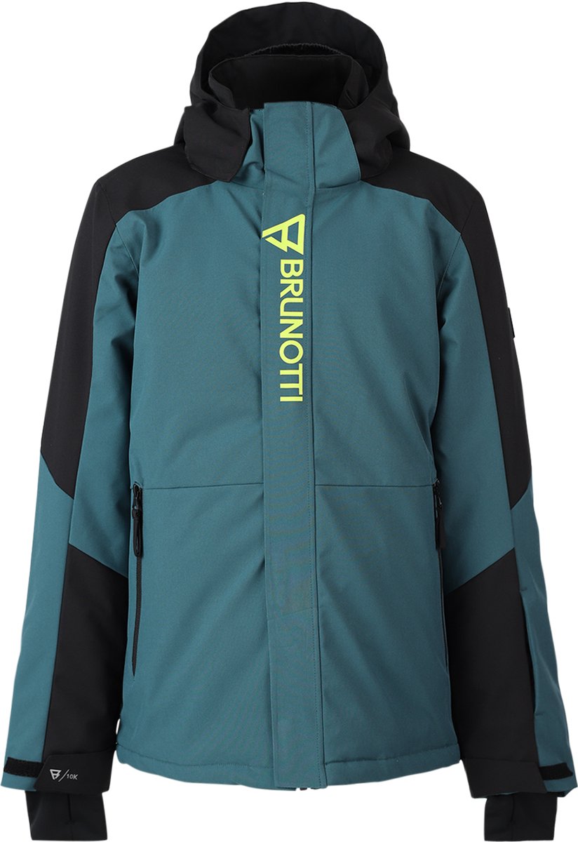 Brunotti Sheldony Jongens Wintersport Ski Jas Groen