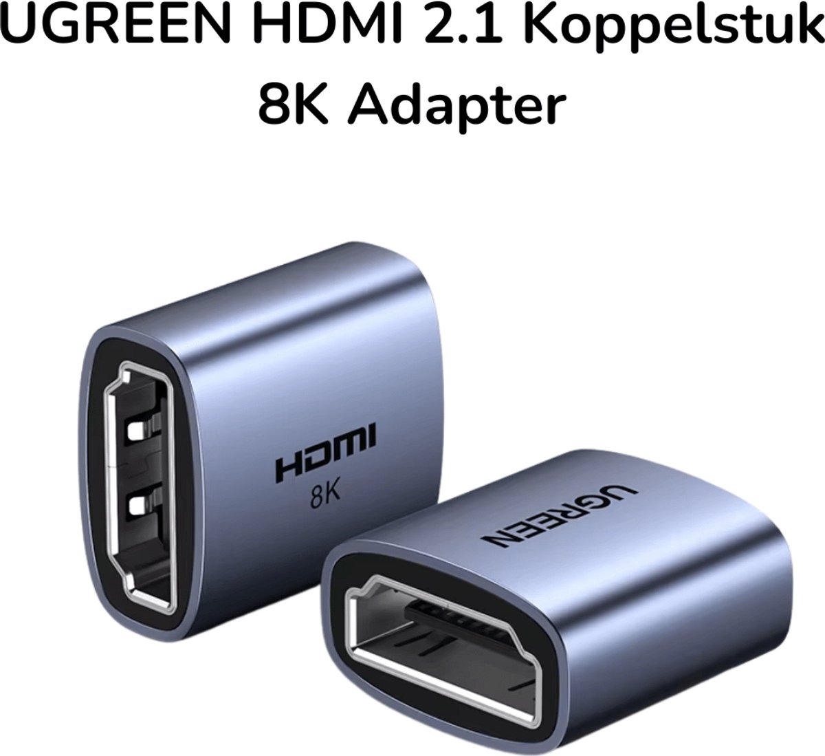 UGREEN HDMI 2.1 Koppelstuk 8K Adapter