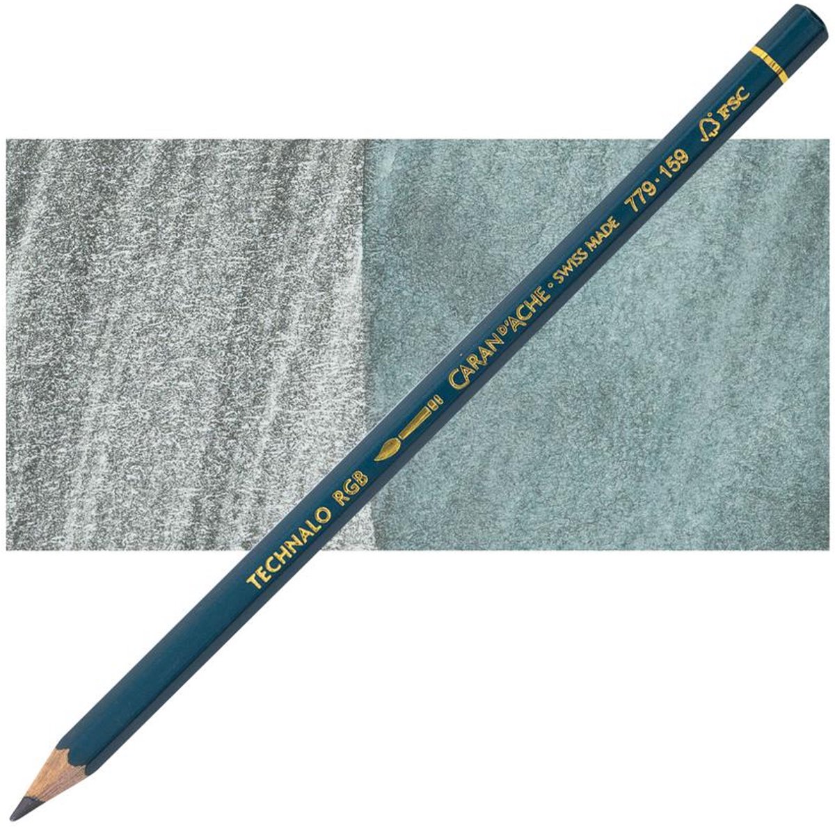 Caran D'ache - Technalo Grafietpotlood Wateroplosbaar - Blauw