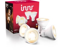 Innr smart GU10 LED lamp - geschikt voor Philips Hue - Zigbee LED spot - warm white - slimme lamp -…