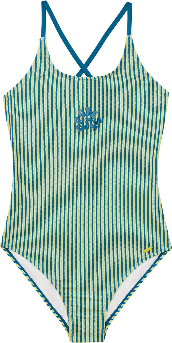 Protest Prtsavu Jr – Badpak Meisjes – Verstelbare bandjes – Gestreept Groen
