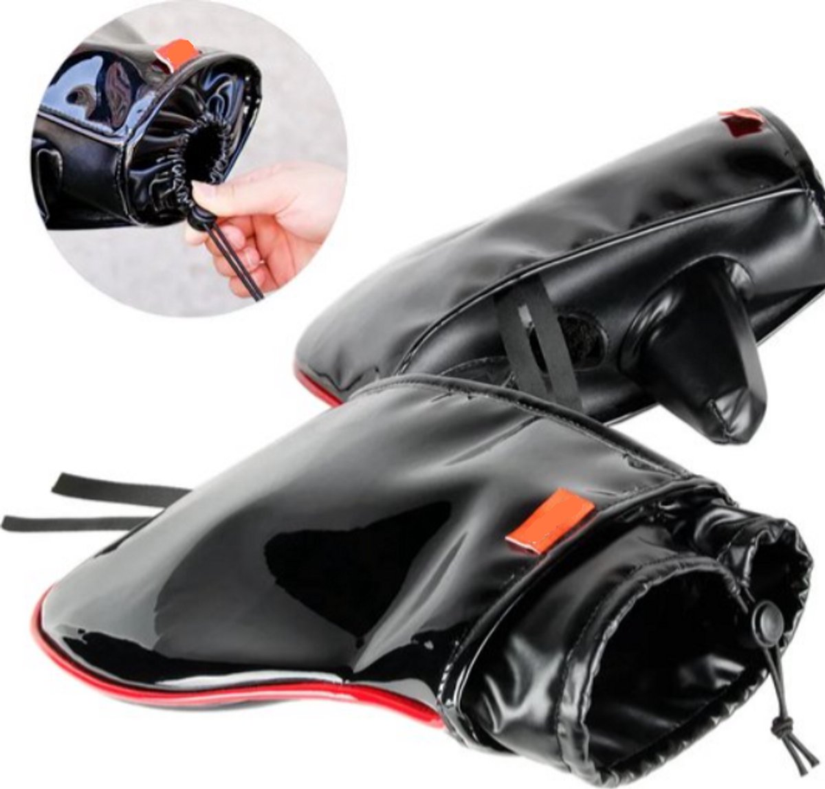 Fietshandvat Mofjes voor Motoren en Scooters – Winterbescherming voor Handen, Waterdicht, Isolerend, en Thermisch Geïsoleerd