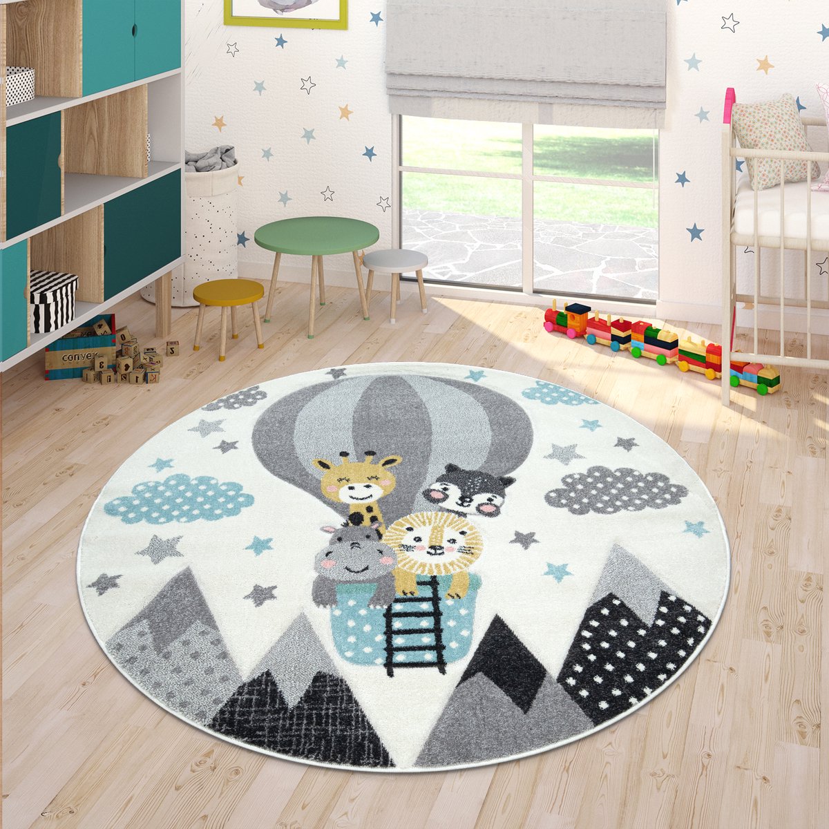Flycarpets Kindervloerkleed - Cosena - Creme