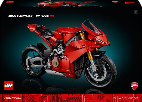 LEGO Technic - Ducati Panigale V4 S motor - 42202