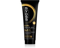 Syoss Curl- Control Cream Gel - Haarstyling - Perfecte Kruldefinitie - Hydraterend - Curly Girl Method - 48u Style-controle - Krullend Haar - Voordeelverpakking - 6x250 ml