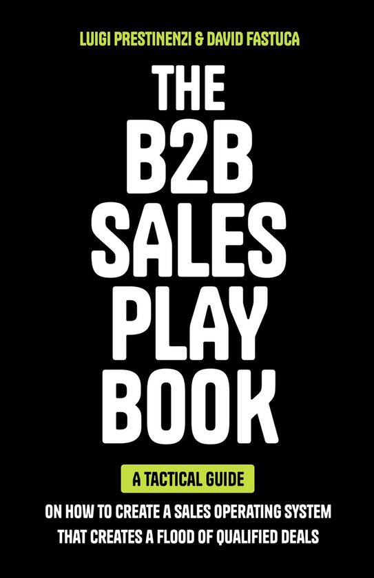 The B2B Sales Playbook - cover