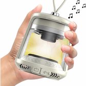 Meedeer Camping lamp-Kampeerlamp-Tentlamp-Oplaadbaar- dimbaar- Hanglamp-Nachtlamp-Tuinverlichting-Feestverlichting-Type C-met Bluetooth5.0 & Magnetisch-3 modi:warm wit/wit/RGB-(Wit)