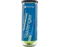 Slazenger S TB CHAMPIONSHIP 3PET Unisex Tennisballen - Geel