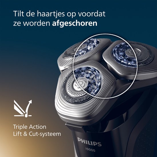 Philips Shaver i9000 Elektrisch Scheerapparaat Voor Mannen - Zwart - X9000/10