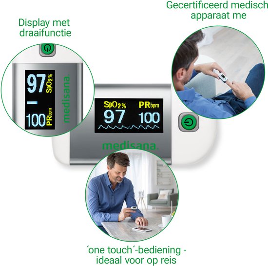 medisana PM 100 - Saturatiemeter