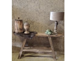 Steigerhouten sidetable Alabama,Landelijke,woon inrichting.