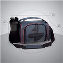 ThinkFit Geïsoleerde Maaltijd Prep Tas / Meal Prep Bag met 6 Voeding Portie
