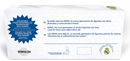 REAL MADRID - Courtois - Figurine Minix 12cm REAL MADRID - Courtois - Figurine Minix 12cm