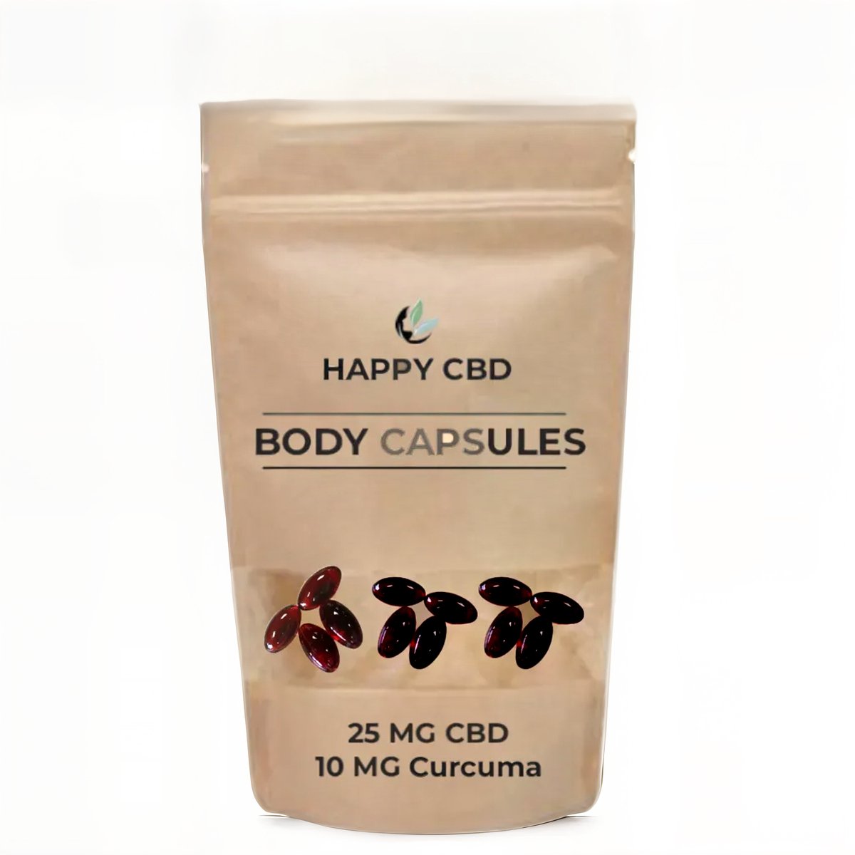 Happy CBD Body CBD capsules met Kurkuma 100 stuks