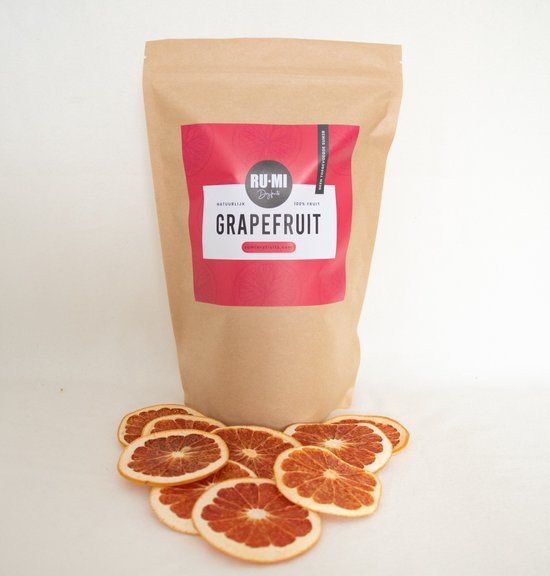 Foto: Ru mi gedroogde botanicals gedroogde grapefruits 150 gr schijfjes 100 natuurlijk fruit zonder toevoegingen ideaal als garnering voor cocktails bakken thee verfrissende drankjes decoratie of als smakelijke snack 