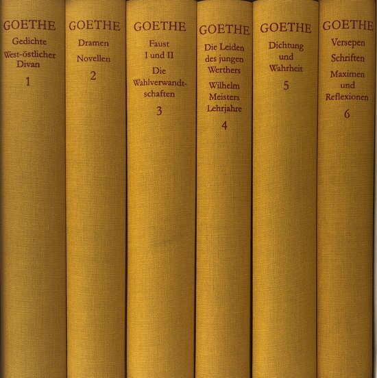 9783458169130 - Goethe Werke - Jubiläumausgabe